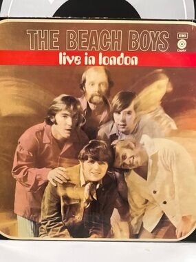 The Beach Boys Live In London LP (1970) Capital ST-21715 UK Pressing